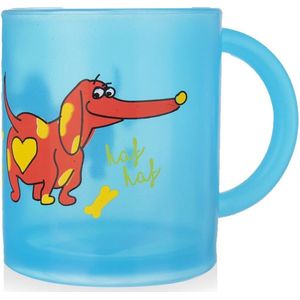 Kinderbeker Hond 260 ml - Drinkbeker - Kinder Beker - Mok voor Kinderen - Kindermok