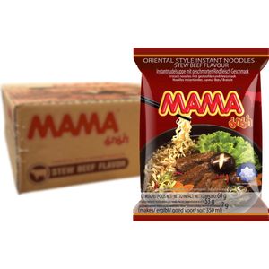 Mama - Instant Noedels Stoofvlees - 30 zakjes