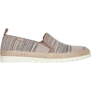 Skechers Flexpadrille 3.0 -Island Muse Dames Espadrilles - Taupe - Maat 38