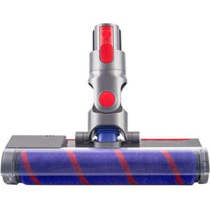 Zuigmond met zachte rolborstel - Geschikt voor Dyson V7 / V8 / V10 / V11 / V15 - Vacuum Cleaner - Met Led Licht