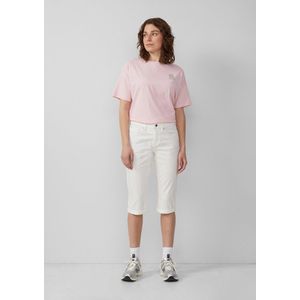 Capri - Slim-Fit - Jeans - Blauw - Elastische Katoenmix