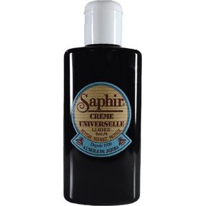 Saphir Creme Universelle - lotion voor gladleer Zwart - 150ml