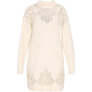 usha BLACK LABEL Gebreide jurk  crème