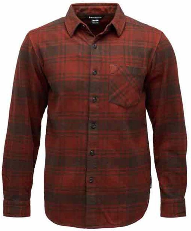 Black Diamond - Project Flannel - Overhemd - Indigo / Gold Plaid - Lange Mouwen