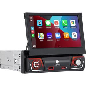 Mp5-speler, voor universeel, 2 GB, 32 GB, FM-radio, 1Din, wifi, 4x60, streaming en navigatie - zwart
