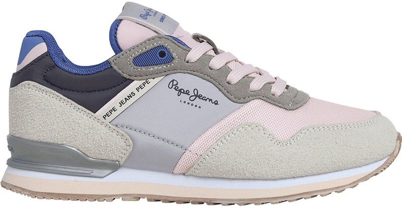 Pepe Jeans - PGS400007 - Hardloopschoenen - Veelkleurig - Plat - Vetersluiting