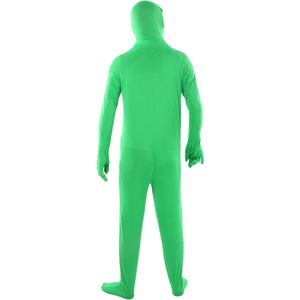 Groene Chromakey Bodysuit Spandex Stretch Volwassen Kostuum Zentai - Fotografie en Green Screen Foto Video - 170cm .