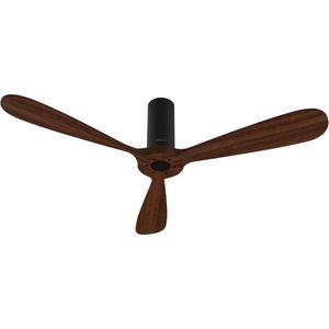 ApexArte® Plafondventilator - Plafonniere - Plafondlamp - Zwart