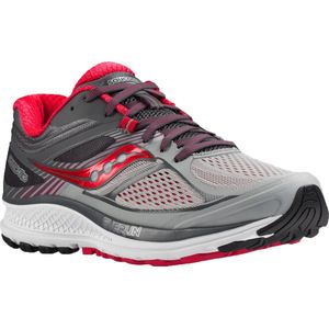 Saucony Hardloopschoenen - Maat 38 - Vrouwen - grijs/rood/zilver