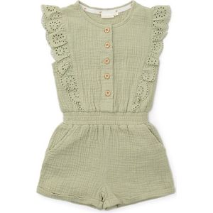 Little Dutch Little Farm Grass Green - Jumpsuit - Maat 80