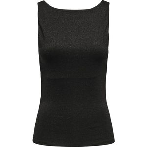 Only Top Onllone Party S/l Two Way Top Jrs 15351900 Chocolate Torte/tone In To Dames Maat - XS