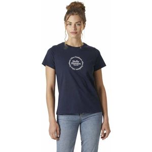Helly Hansen Core Graphic 2.0 T-shirt Met Korte Mouwen Blauw M Vrouw
