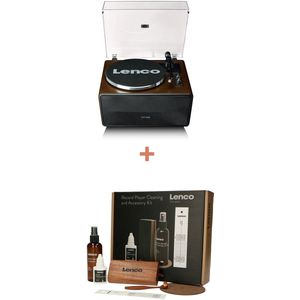 Lenco - LS-470WA - Platenspeler - Walnoot - Met Bluetooth en 70W RMS Speakers