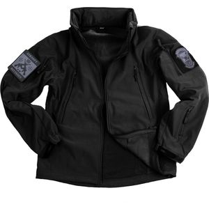 101inc Softshell jack tactical zwart Maat M