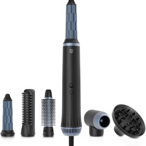 Equivera Multistyler - Airstyler - Krultang 5 in 1 - Fohnborstel - Stijltang