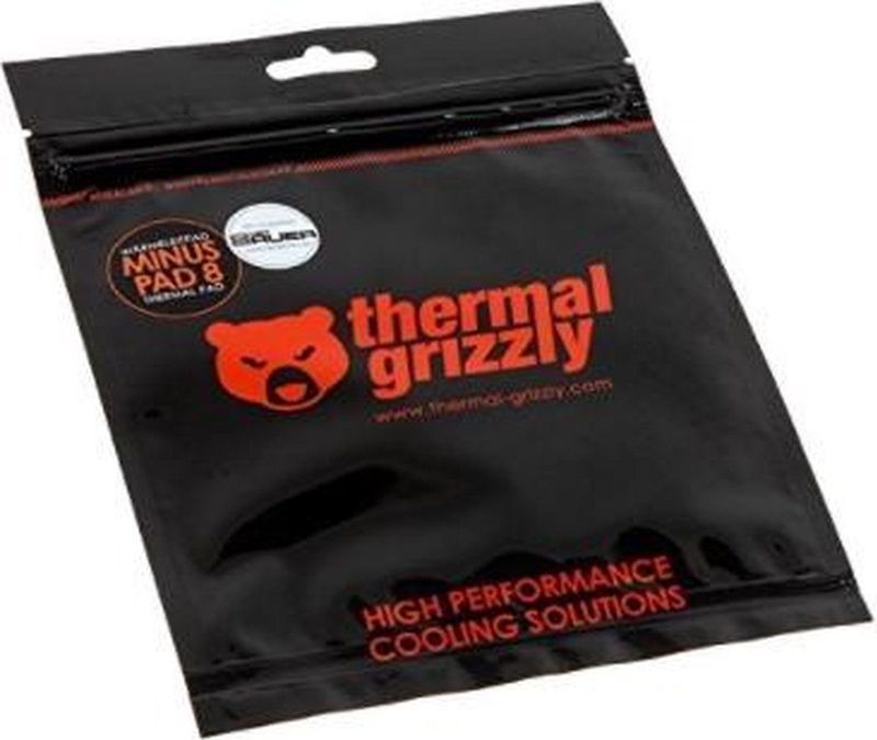 Thermal Grizzly - Minus Pad 8 - Thermopad - 120 × 20 × 1 mm - Hoge Thermische Geleidbaarheid