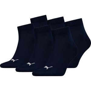 SOKKEN 6 paar Puma unisex kwartsokken, sneakers maat. 35 - 49 voor dames- en herensokken