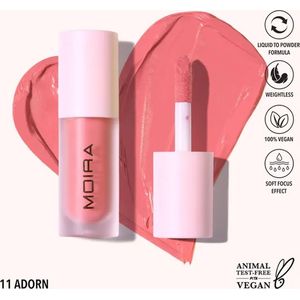 Moira Love Steady Liquid Blush 011 Adorn