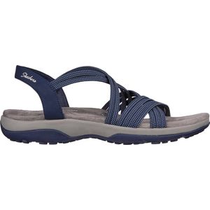 Skechers Reggae Slim - Turn It Up Dames Sandalen - Navy - Maat 36