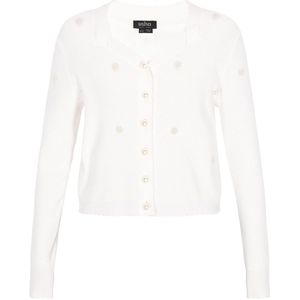 usha BLACK LABEL Gebreid vest  offwhite