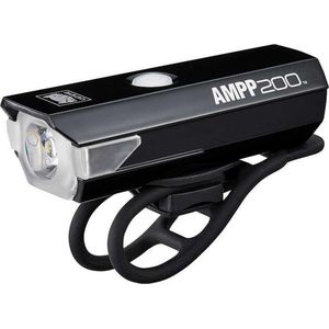 CatEye AMPP200 Koplamp - HL-EL042RC - LED - USB - Oplaadbaar - Zwart