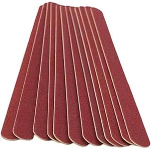 Professionele nagelvijlen van hout en schuurpapier - 20 stuks voor manicure