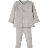 Set met Shirt en Broek voor Baby's - Wit - Gebreide Babyset