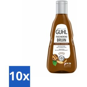 Guhl - Colorshine Bruin - Shampoo - 250 ml - Intensieve Verzorging voor Bruin Haar