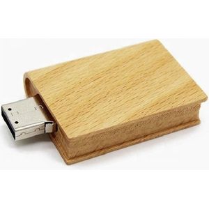 Ulticool USB-stick Boek - 8GB - Hout - Bruin