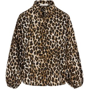 LolaLiza Blouse C Leonara 05702991 3814 Camel/black Dames Maat - W38