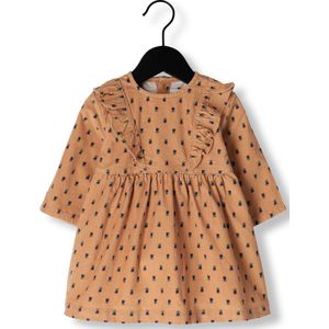 Petit Bateau Robe Ml Jurken & Rokken Unisex - Perzik - Maat 80