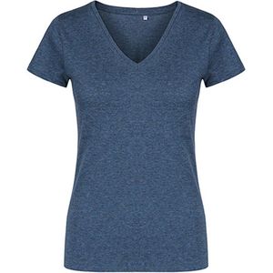 Promodoro Women´s V-Neck T-Shirt XO1525 - Heather Navy - 3XL