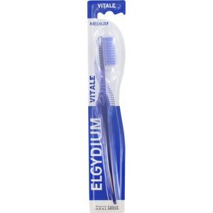 Elgydium Vitale Tandenborstel Medium (Kleur : Violet)