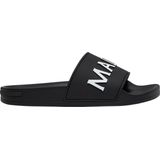 Mallet London - Serif Slide Black Logo - Schoenen - Zwart - KPU