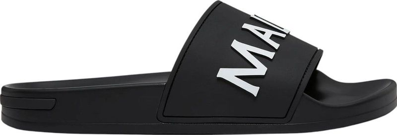 Mallet London - Serif Slide Black Logo - Schoenen - Zwart - KPU
