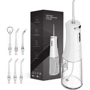 Lexium Waterflosser - Monddouche - Elektrisch Flosapperaat - Water Flosser - Waterflosser Draadloos - Water Flosser Draadloos - Draadloos en Oplaadbaar - Must have voor uw hygiëne!