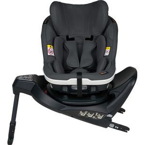 BeSafe iZi Turn i-Size autostoel - 360° draaibaar autostoeltje - 6 maanden tot 4 jaar - Anthracite Mesh
