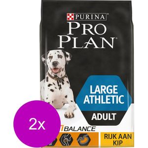 Pro Plan Dog Adult Large Breed Athletic - Hondenvoer - 2 x Kip 14 kg