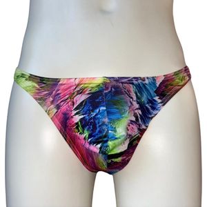 LekkerStout Slim Fit String - Multi Color - Sexy Herenondergoed | M | ( LS113 )