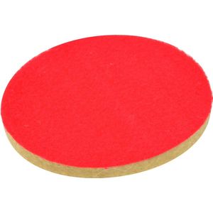 Vilt polijstpad met klittenband - 125x6 mm - Polijstvilt - Polijstschijf - GEKO