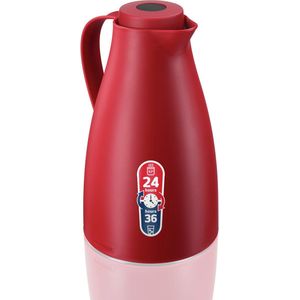 Leifheit Harmonic thermoskan - 1 liter - donkerrood