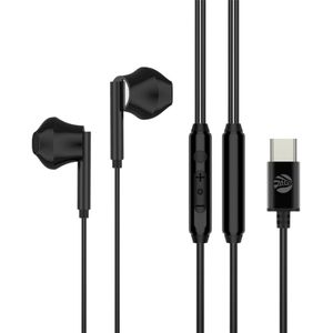 MG DS1450 Stereo Earphones - HiFi Type-C - Zwart