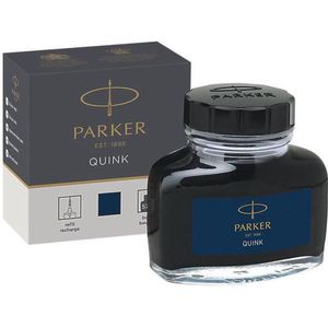 Parker vulpeninktfles | blauwzwarte QUINK inkt | 57 ml schrijfinkt voor vulpen