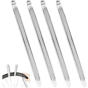 Handmatige bandenwisser 30 cm - Set van 4 stuks - Voor scooter, fiets, motorfiets en auto