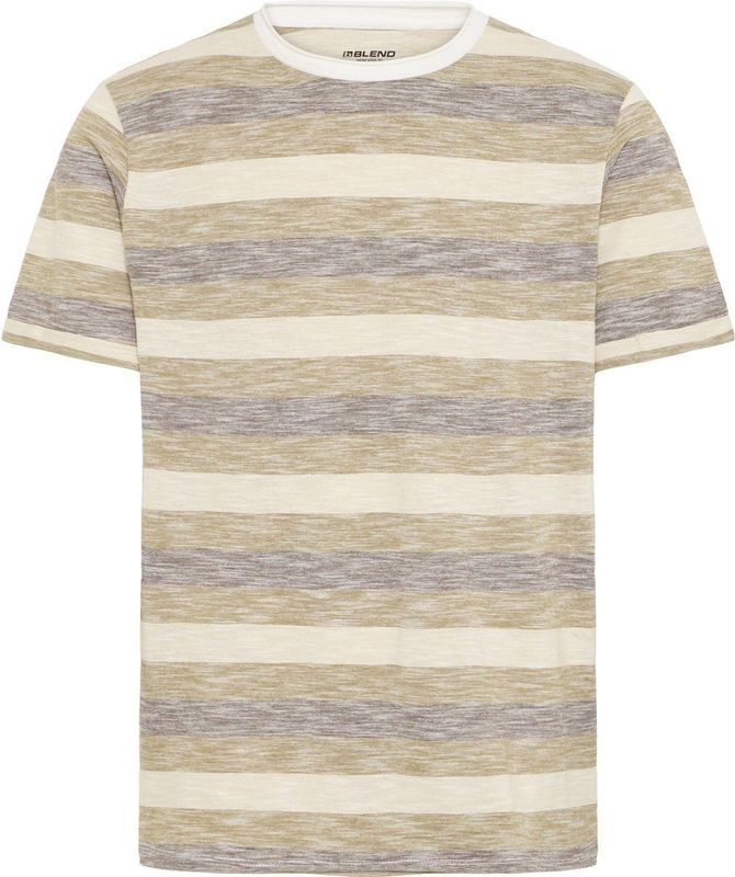 BLEND - BHJelani - Shirt - Camel - Gestreept