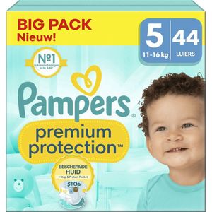 Pampers - Premium Protection - Maat 5 - Big Pack - 44 luiers - 11/16 KG