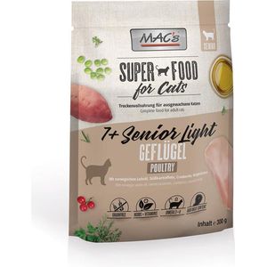 MAC’s Superfood Kattenvoer - Senior/Light - 300g voor 7+ en te zware katten