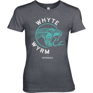 Riverdale Whyte Wyrm Girly Tee Damen T-Shirt Dark-Heather-S