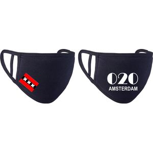 Funnymondkapjes 020 Amsterdam set