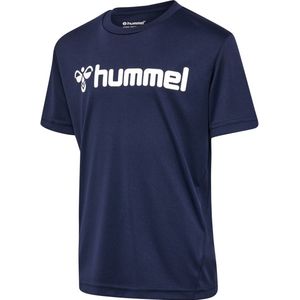 Hummel - Hmllogo Jersey - Kinder T-Shirt - Marine